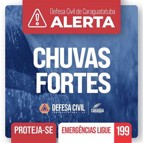 defesa civil alerta de chuva